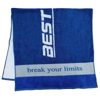 Best Body Nutrition - Fitness Handtuch 70 x 130 blau