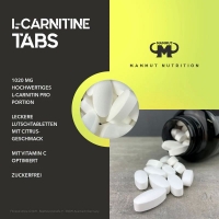 Mammut Nutrition - L-Carnitine Tabs (80 Stck/Dose)