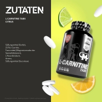Mammut Nutrition - L-Carnitine Tabs (80 Stck/Dose)