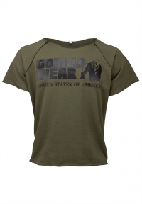Gorilla Wear - Classic Work Out Top - Army Green