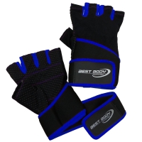Best Body Nutrition - Fitnesshandschuhe Fun - schwarz-blau