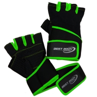 Best Body Nutrition - Fitnesshandschuhe Fun - schwarz-grn