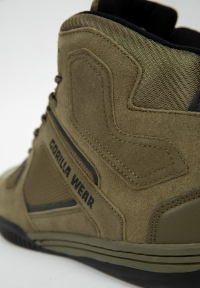 Gorilla Wear - Troy High Tops – Armeegrn