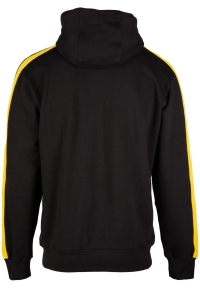 Gorilla Wear - Banks Oversized Hoodie – Schwarz / Gelb