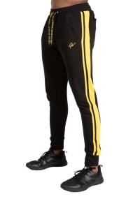 Gorilla Wear - Banks Sweatpants - Schwarz / Gelb