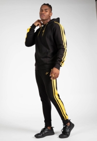 Gorilla Wear - Banks Sweatpants - Schwarz / Gelb