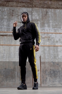 Gorilla Wear - Banks Sweatpants - Schwarz / Gelb