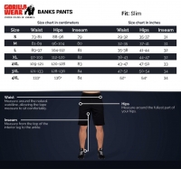 Gorilla Wear - Banks Sweatpants - Schwarz / Gelb