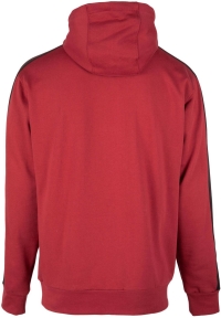 Gorilla Wear - Banks Oversized Hoodie – Rot / Schwarz