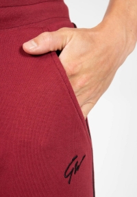 Gorilla Wear - Banks Pants – Rot / Schwarz