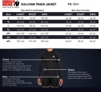 Gorilla Wear - Sullivan Track Jacket - Gray
