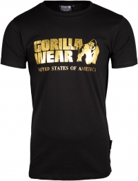 Gorilla Wear - Classic T-Shirt - Black/Gold
