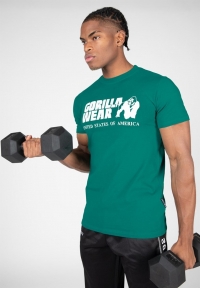 Gorilla Wear - Classic T-Shirt - Teal Green