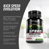 Best Body Nutrition - Professional Kick Speed Evolution Caps