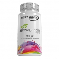 Best Body Nutrition - Bio Ashwagandha Kapseln (60 Stck/Dose)