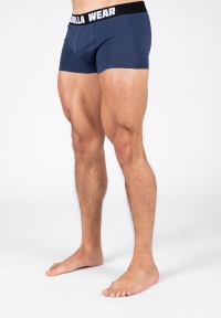 Gorilla Wear - Boxershorts 3-Pack – Grau / Blau / Rot