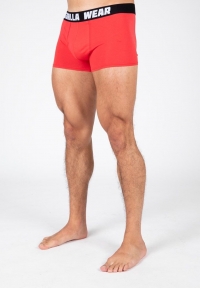 Gorilla Wear - Boxershorts 3-Pack – Grau / Blau / Rot