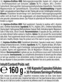 Weider - Arginine + Ornithine 4.000