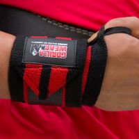 Gorilla Wear - Wrist Wraps Pro - Black/Red
