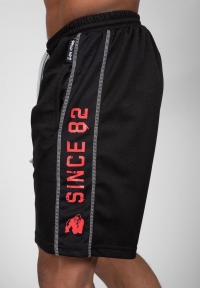 Gorilla Wear - Functional Mesh Shorts - Black/Red
