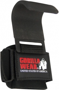 Gorilla Wear - Weight Lifting Hooks - Black