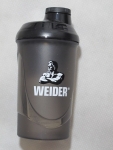 Weider - Shaker 600 ml - Schwarz/Transparent