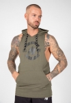 Gorilla Wear - Lawrence Hooded Tank Top - Army Green