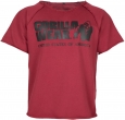 Gorilla Wear - Classic Workout Top - Burgundy Red